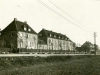 Wohnhäuser an der Ziegelstraße in Dinslaken-Hiesfeld. Aufnahme aus dem Jahr 1921.